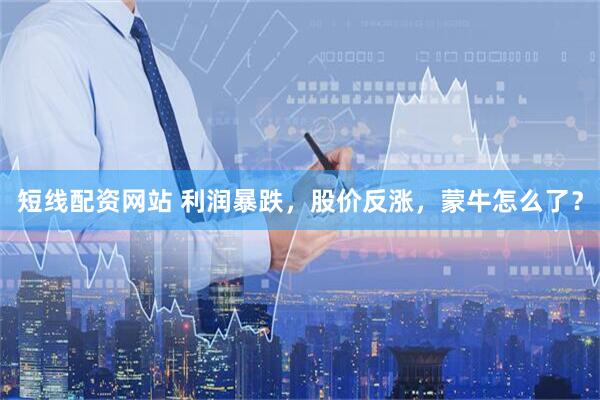 短线配资网站 利润暴跌，股价反涨，蒙牛怎么了？