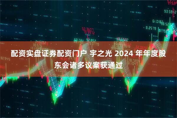 配资实盘证券配资门户 宇之光 2024 年年度股东会诸多议案获通过